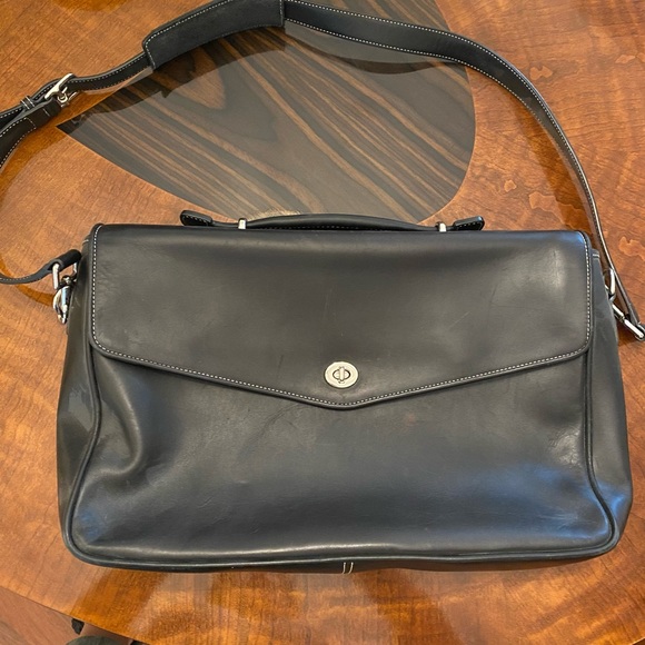 Coach laptop bag /briefcase - Picture 1 of 8